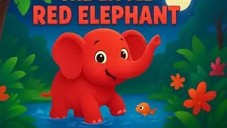  The Little Red Elephant  | Fun Poem for Kids | Mickey Kids TV |