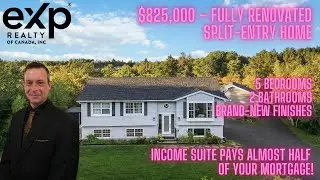 Must-See $825K Bedford Home w/ Legal Income Suite | Nova Scotia Real Estate Dream Property