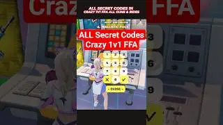 ALL SECRET CODES CRAZY 1V1 FFA All Guns & Rides FORTNITE MAP #shorts  #fortnite #fortnitecreative