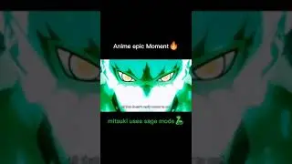 Badass Anime Moment😮.[ Mitsuki Sage Mode ]#Boruto