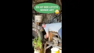 Er ist der letzte seiner Art - Ernstotto und seine #Wasserschleiferei