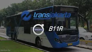 [Transjakarta] Volvo B11R 6x2 #SAF030 on Koridor 6A