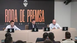 🎤 Comparecencia inicio de temporada: Enric Carbonell, Luis Arbalejo y Esteban Albert