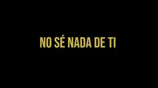 No sé nada de ti - Eduh El Virus X Buzzti X Zaxnek (Visualizer)