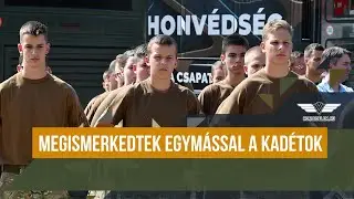 Megismerkedtek egymással a kadétok