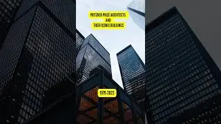 Pritzker Prize Winner Architects And Their Iconic Buildings  1979 - 2023 #ytshorts