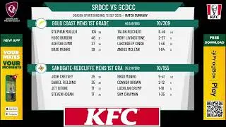 Sandgate-Redcliffe Mens 1st Grade v Gold Coast Mens 1st Grade