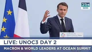 LIVE from Nice: Macron & World Leaders at Ocean Summit | DRM News | AQ1B
