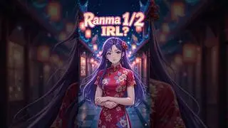 Turning Ranma &frac12; Characters Into Real Life 💜 (AI Transformation)