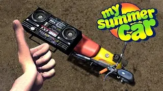 Installing a Boombox In My Motorbike! | My Summer Car #1