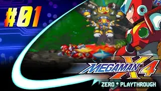 MegamanX4 w/ TheeMikeyJ [Zero Playthrough] Ep.1