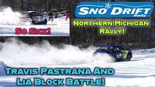 2026 ARA Sno Drift Rally! Northern Michigan's Premier Rally! Pastrana, Block And GoPro!