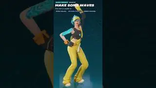 NEW (Icon Series) Make Some Waves Emote! #fortnite #shorts