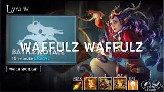 Vainglory- Battle Royale Lyra using Rare Talent