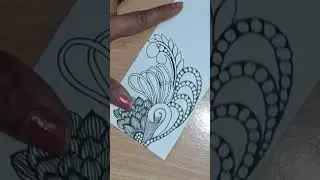 #zentanglepattern#zenart #zentangletutorial#zentangleinspiredart#zentangleart#artisticvibes#zen#art