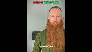 Without Beard Filter 💀😂 #edit #trollface