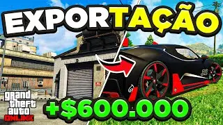 GANHANDO MUITO DINHEIRO COM EXPORTAÇÃO DE VEÍCULO NO GTA ONLINE!