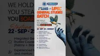 Conquer UPSC: The Complete General Studies Batch | #india4ias
