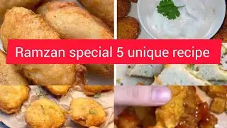 Ramzan special 5 unique recipe #by zubi kitchen
