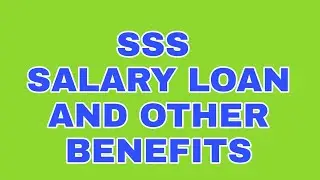 HOW APPLY SSS SALARY LOAN, HOW TO PROCESS ONLINE BANK ACCOUNT IN SSS