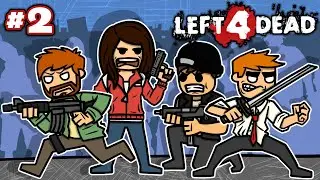 Into the Sewers! | Left 4 Dead [Pt 2] | (No Mercy)
