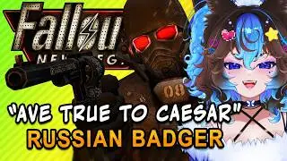 FALLOUT: NEW VEGAS is INSANE | First Time Watching Russian Badger
