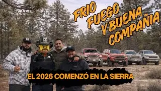 Empezamos el 2026 en la sierra | Frío, lodo y buena compañía