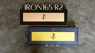 Iron165 r2 | PC vs Alu Sound Comparison