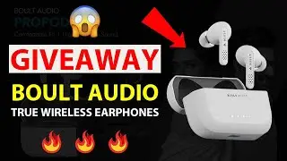 Giveaway Announcement | Subscribe | Comment | Win Boult Audio Propods True Wireless Earbuds