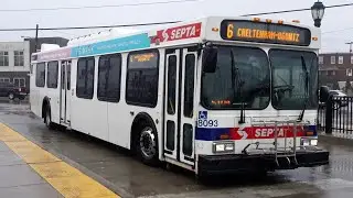 SEPTA Route 6: 2005 New Flyer D40LF #8093 w/Musical ZF
