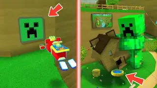 New Creeper Secret Place - Super Bear Adventure