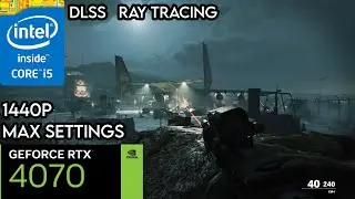 Call of Duty: Black Ops Cold War - RTX 4070 - i5 9600K - FPS TEST
