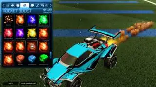 A Couple of PAINTED STANDARD Boosts | Rocket League