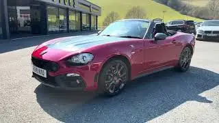 2018 Abarth 124 Spider 1.4 in Red for sale at Castle Motors