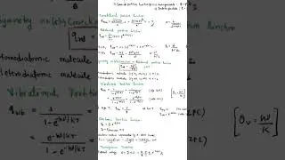 Complete Short Notes On Statistical thermodynamic (part-4)|Quick revision||GATE||CSIR NET||IIT JAM
