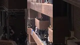 Marvel Studios filming the Punisher in Harlem #NYC #Harlem #viral  #Marvel #viralshorts #youtube