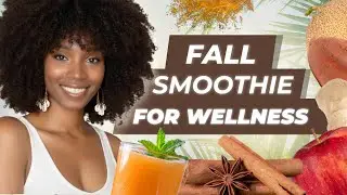 Fall Wellness Smoothie: Pumpkin Cantaloupe Blend for Energy + Glow