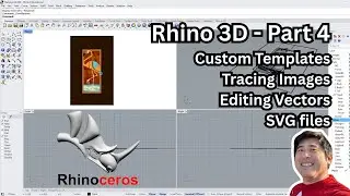 Rhino 3D - Part 4: Tracing an Image