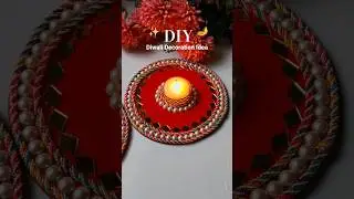 DIY Diwali Candle Holder Ideas | DIY Festive Decor #shorts #navratri #diwali#festival #decoration