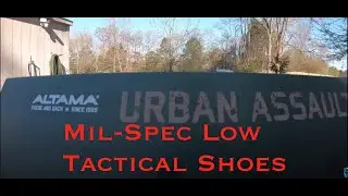 ALTAMA Low Urban Assault Mil-Spec Tactical Shoes