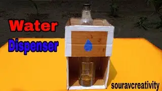 How To Make Water Dispenser Machine With Cardboard, Inspire Award Science Project, Projects
