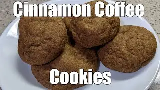 Cinnamon Coffee Cookies | Delicious Spicy Dessert | Decadent Cookie Recipe | Instant Coffee Cookies