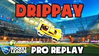 Drippay Pro Ranked 2v2 POV #89 - Rocket League Replays