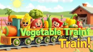 Овощной трай 🚂🥕🌽 #дети #стихи #мультфильм #длятебя #малыш #jariworld #короткие стихи #веселая учеба
