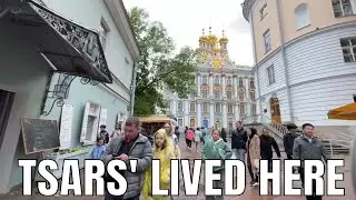 RUSSIAN Tsar's City 'Tsarskoye Selo' Live pt. 1 (Walk To Alexander Palace)
