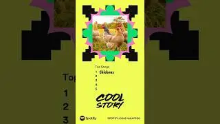COOL STORY's Spotify Wrapped shall not be judged nor criticized please.