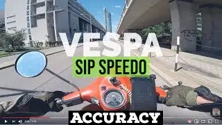 vespa SIP SPEEDO accuracy vs GPS speed / FMPguides - Solid PASSion /