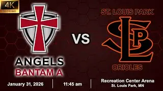 (Game 35 HD-4K: 01-31-26) Fargo Angels Bantam A @ St. Louis Park Orioles