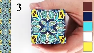 Часть 3 ✤ КАЛЕЙДОСКОП из полимерной глины - Ужатие кейна и ИТОГ ! / Светлана Няшина
