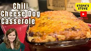 Chili Cheese Dog Casserole: The Perfect Quick Go-To Meal for a Busy Day- Steph’s Stove